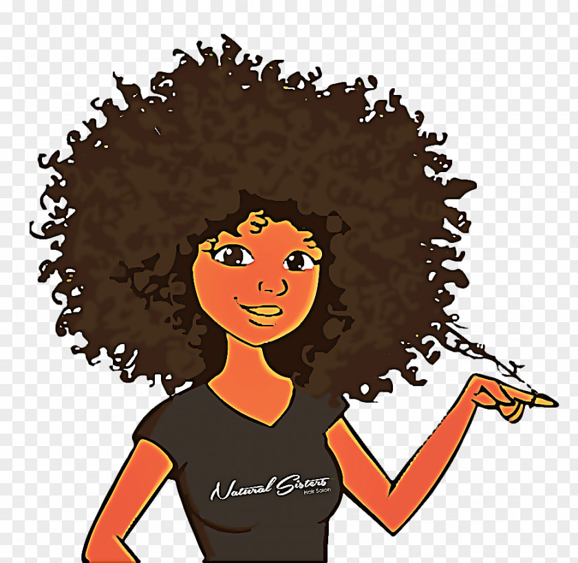 Smile Scurl Woman Hair PNG