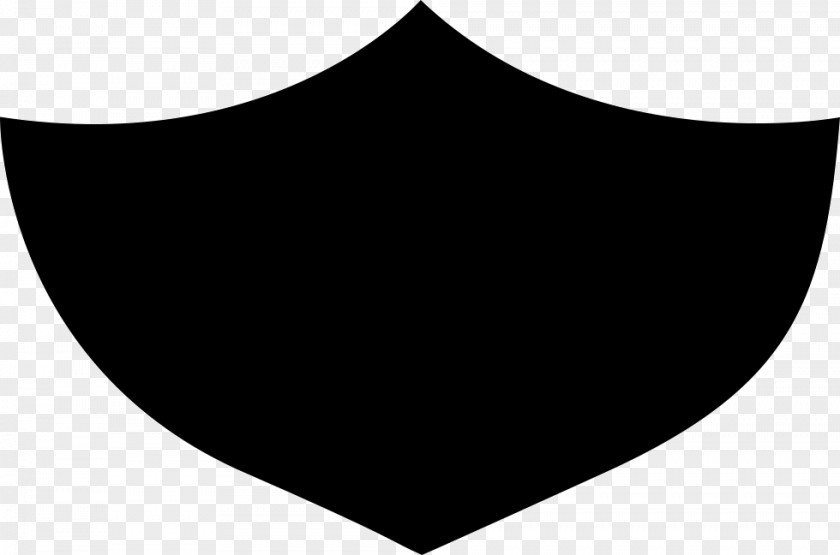 Symbol Shield Black Line Background PNG