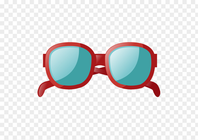 Vector Painted Sunglasses Goggles Designer PNG