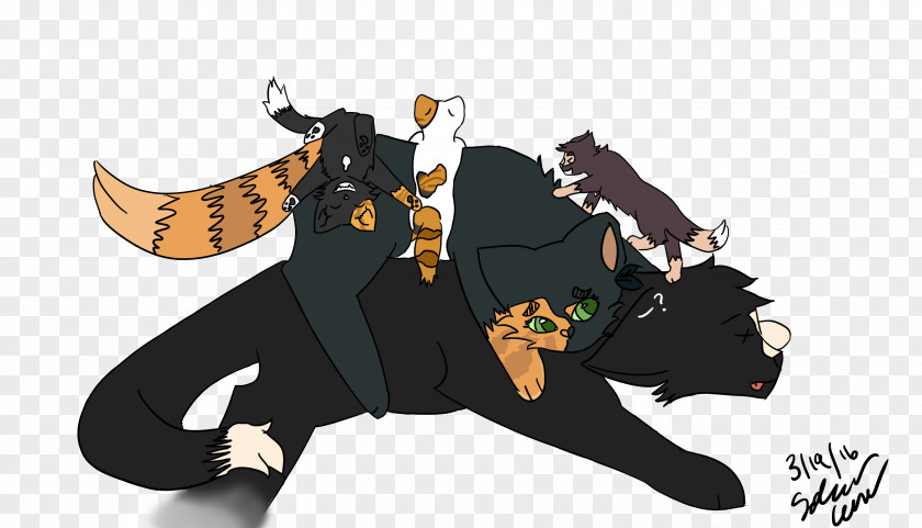 Horse Cat Cartoon Mammal PNG