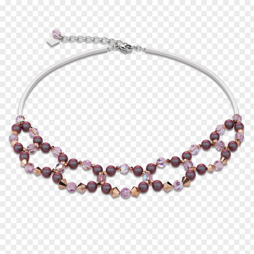 Necklace Pearl Amethyst Jewellery PNG