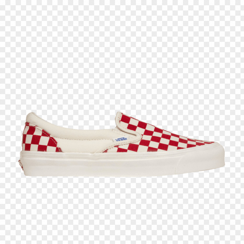 Red Checkered Vans Shoes For Women Mens Vault Classic Slip On OG Sports Men VANS Checkerboard Slip-on Slip-On 9 White PNG