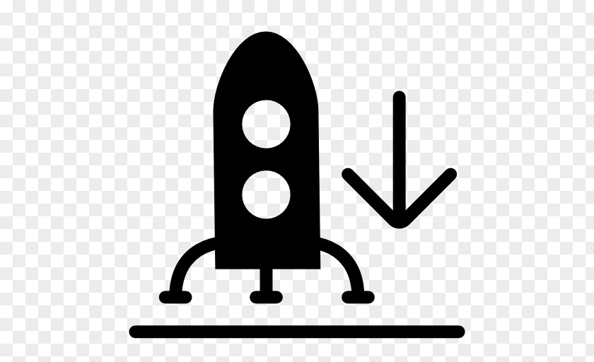 Rocket Landing Spacecraft Clip Art PNG