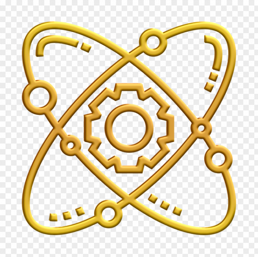 STEM Icon Atom PNG