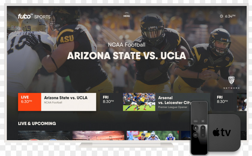 Apple Box FuboTV Streaming Media Television Sling TV Over-the-top Services PNG