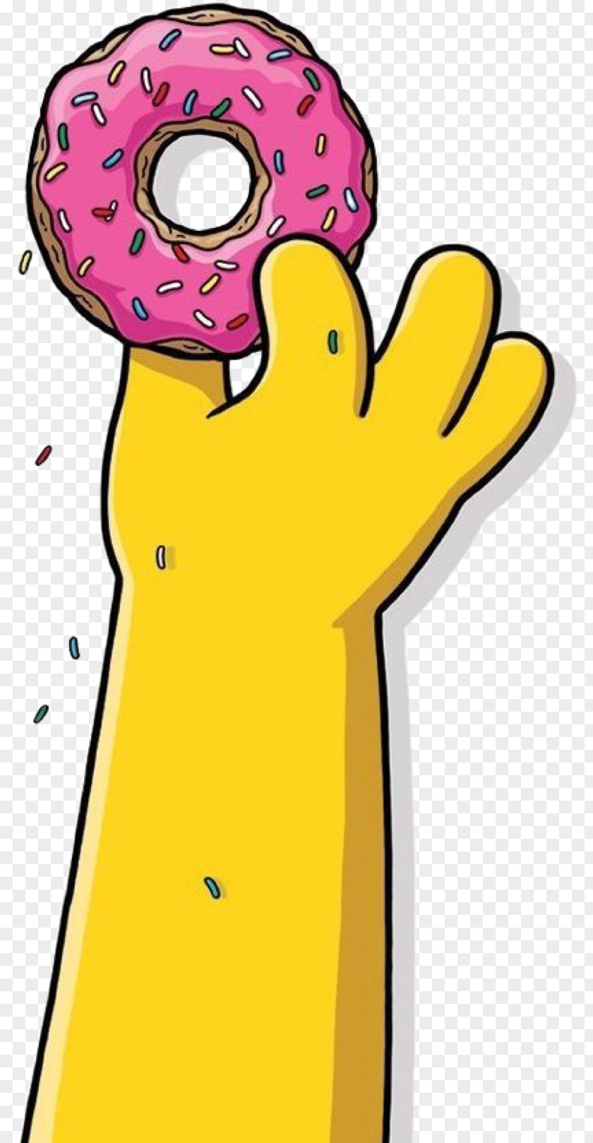 Bart Simpson Homer Donuts Ned Flanders Lisa PNG