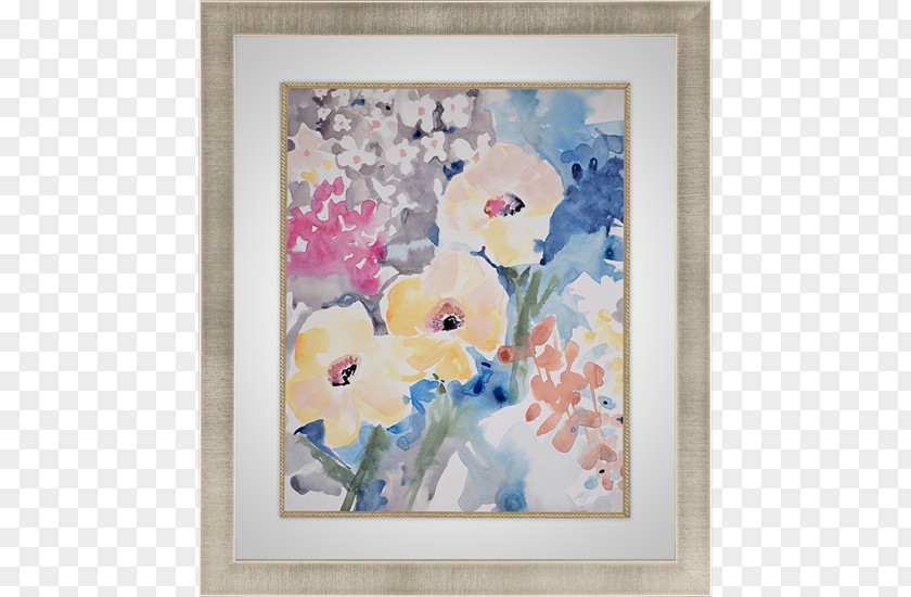 Bright Bouquet Floral Design Watercolor Painting Visual Arts Work Of Art PNG
