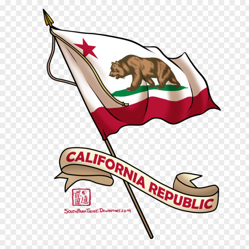 California Flag Republic Of DeviantArt PNG