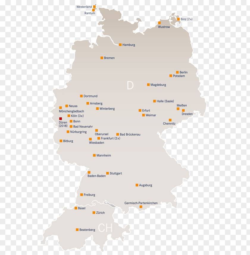 Map City States Of Germany German Federal Election, 2017 PNG