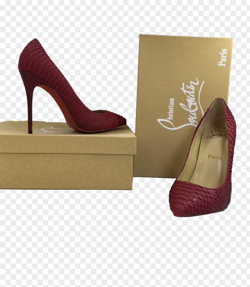 Sandal Suede High-heeled Shoe PNG