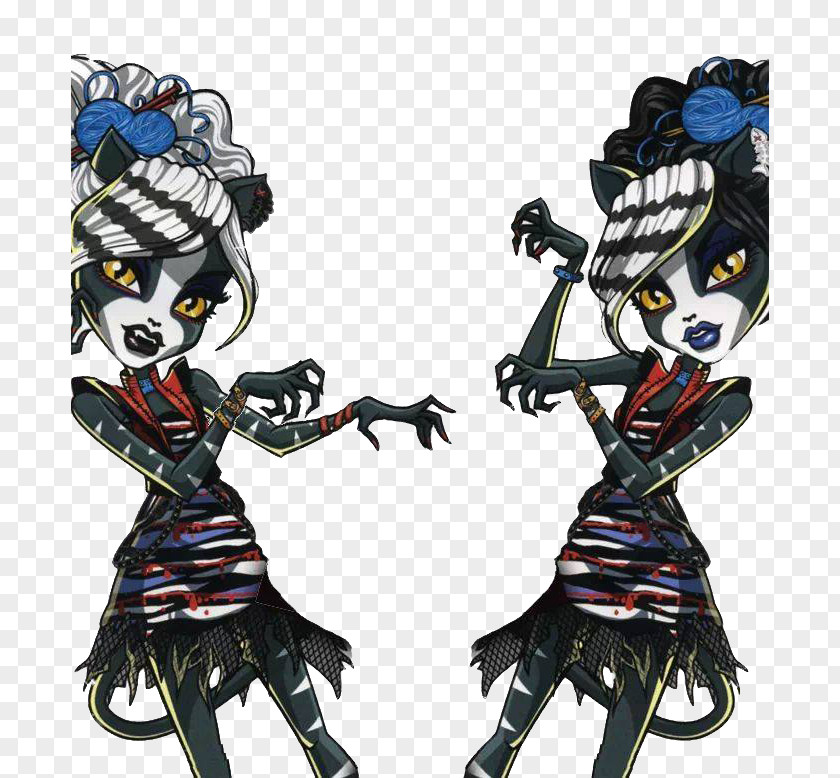 Twins Monster High Doll Toy Barbie PNG