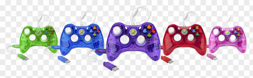 Candy Colors Xbox 360 Controller PlayStation 3 Wii One PNG