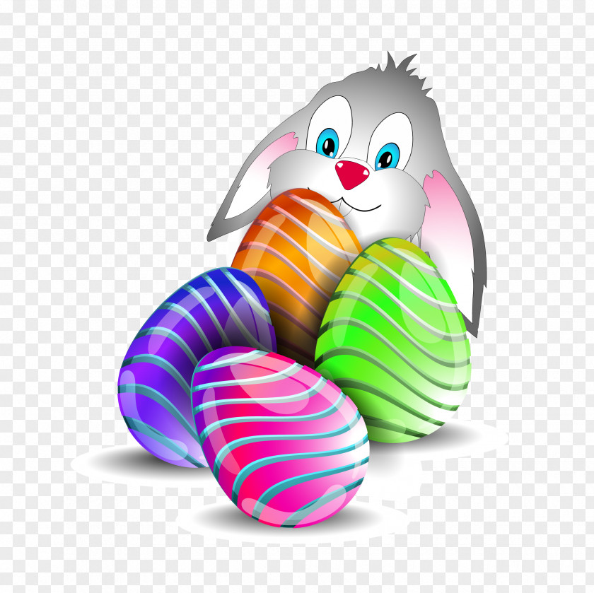 Easter Eggs Rabbit Bunny Egg PNG