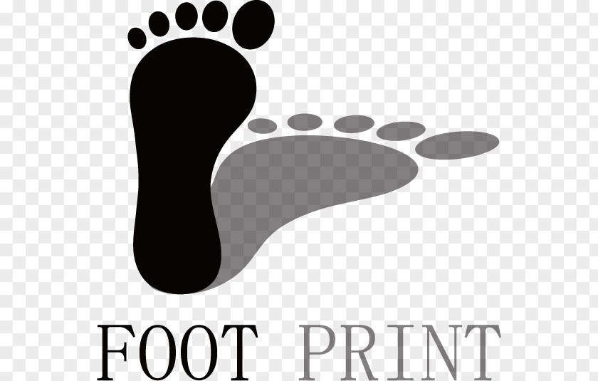 Feet Footprints Logo Material PNG