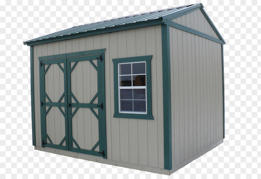 Garden Shed Window Metal Roof Building PNG