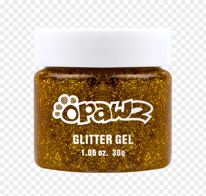 Golden Sparkle Glitter Dog Hair Gel Cat PNG