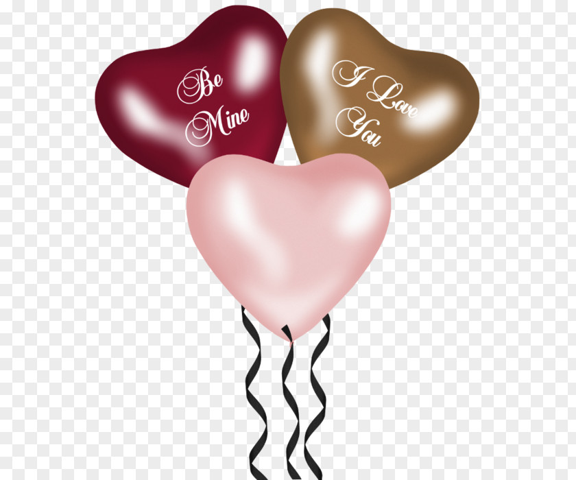 Party Supply Balloon Valentines Day Heart PNG