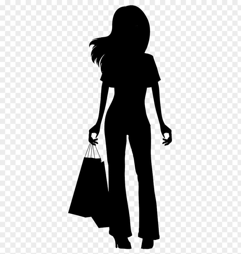 Shopping Silhouette Woman PNG , Bags Girl s clipart PNG