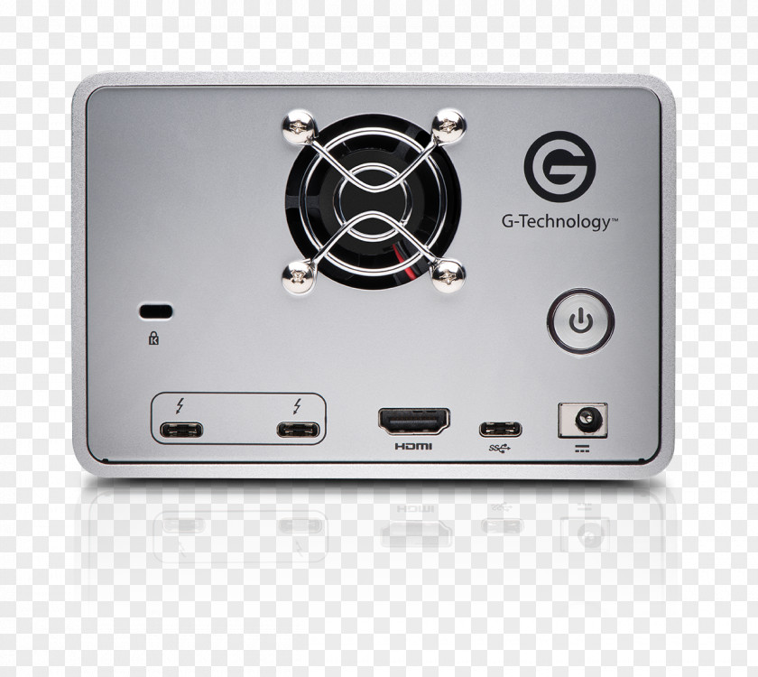 Thunderbolt G-Technology Hard Drives RAID Data Storage PNG