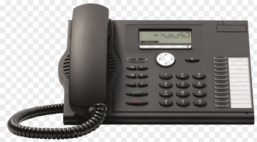 Voice Over IP Aastra Mitel 5370ip Business Telephone System Office 5370 Digital Phone PNG