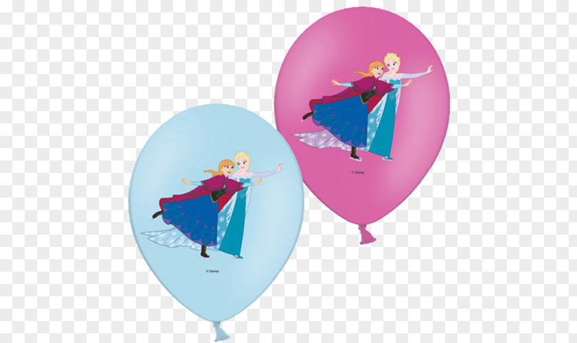 Anna Elsa Olaf Balloon Party PNG