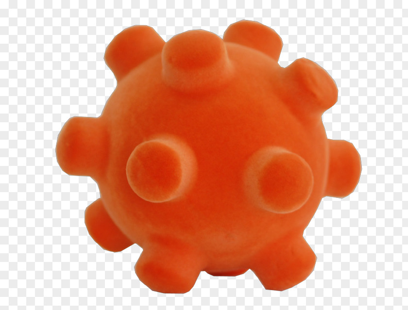 Navel Orange Ball Toy Game Toddler Child PNG