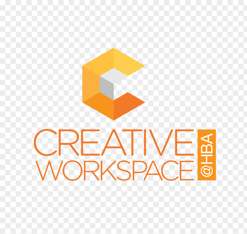 Design Logo Coworking Creative Workspace @HBA PNG