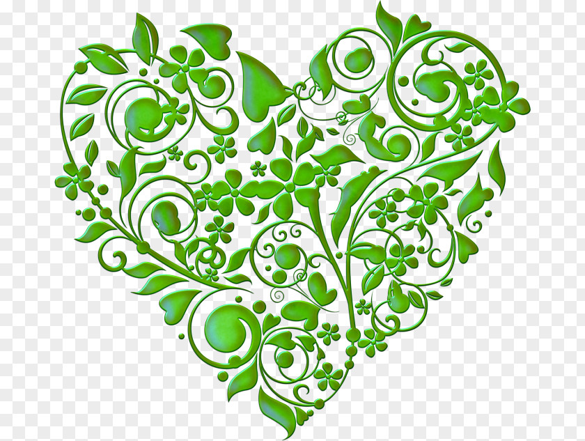 Green Leaves Heart Valentines Day Nursing Greeting Card International Nurses PNG