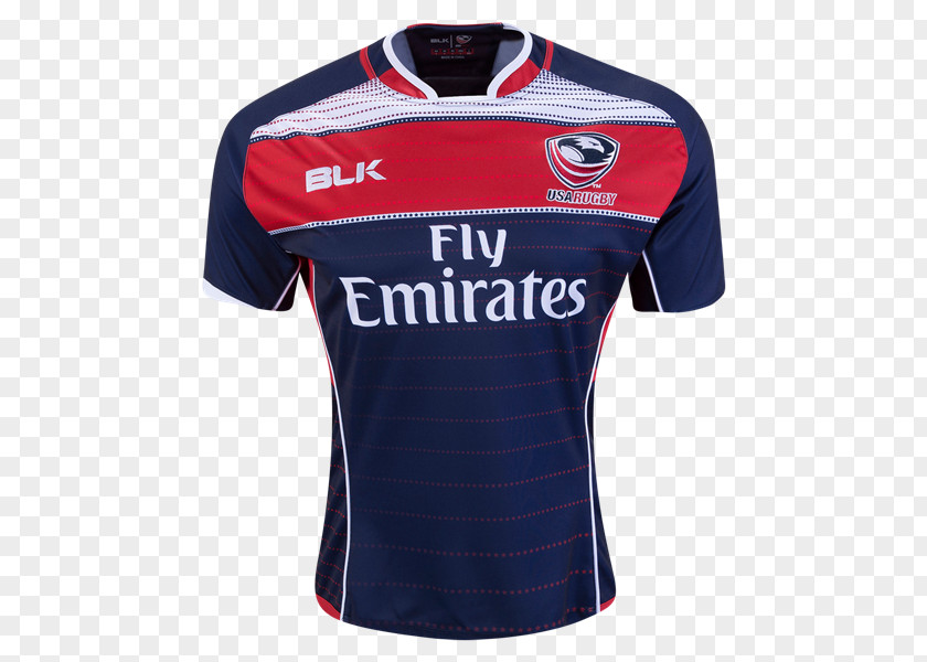 United States USA Sevens Rugby Shirt Jersey PNG