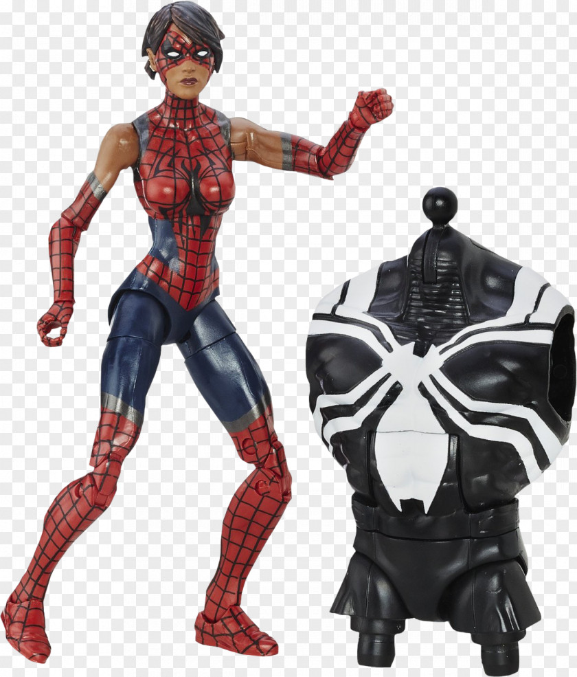 Venom Spider-Man Miles Morales Electro Marvel Legends PNG