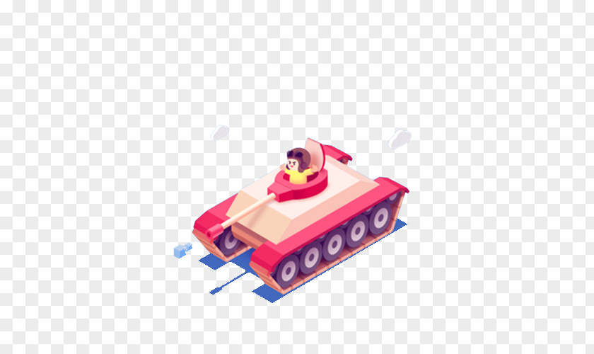 Flat Tank Villain Vector Dribbble Illustration PNG