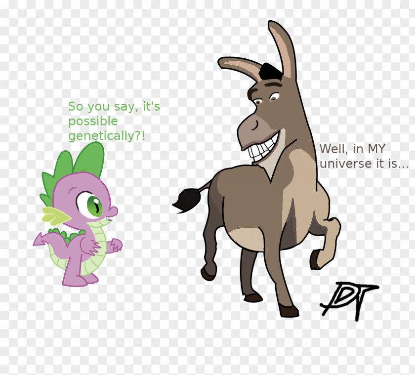 Horse Spike Pony Rarity Donkey PNG