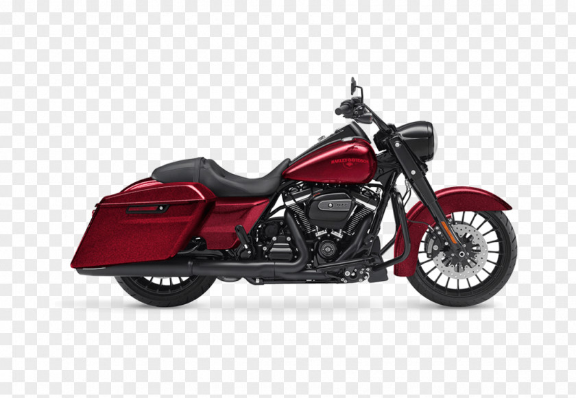 Motorcycle Harley-Davidson Road King Custom Touring PNG