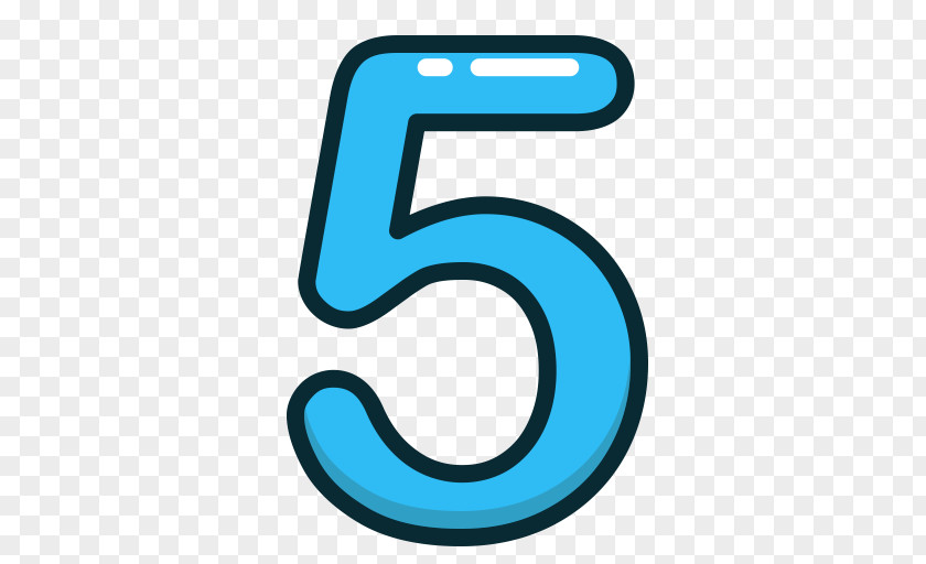 Number 5 Symbol Clip Art PNG