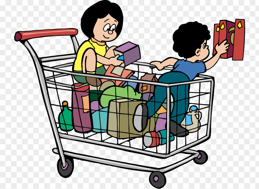 Shopping Cart Child Online Clip Art PNG