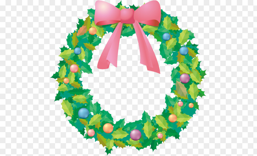 Wreath Leaf Clip Art Christmas Day Ornament PNG