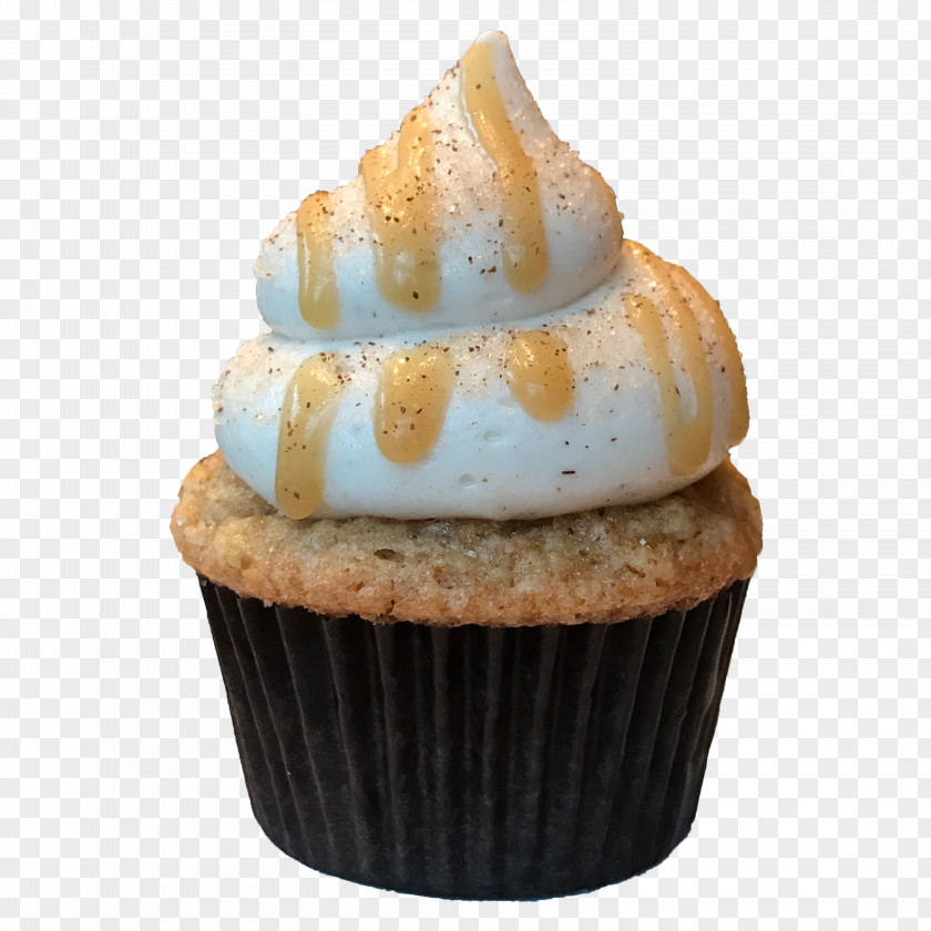 Apple Cinnamon Mini Cupcakes Muffin Buttercream Dessert PNG