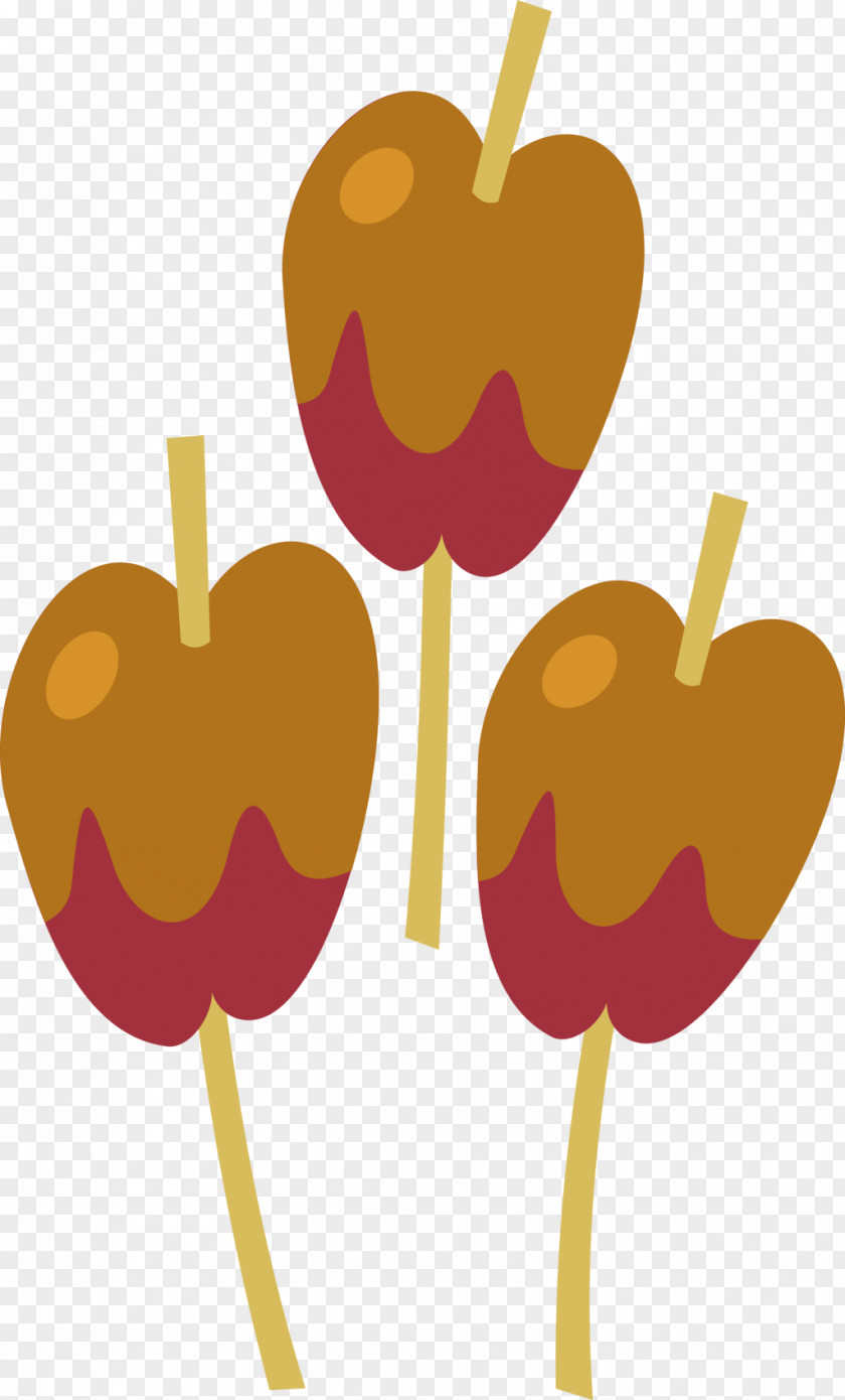 Cartoon Caramel Cliparts Apple Candy Cupcake Cobbler Shortbread PNG