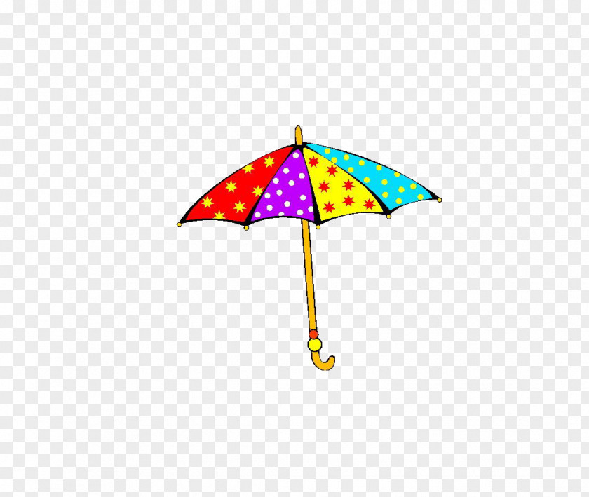 Colored Umbrella Letter Worksheet PNG