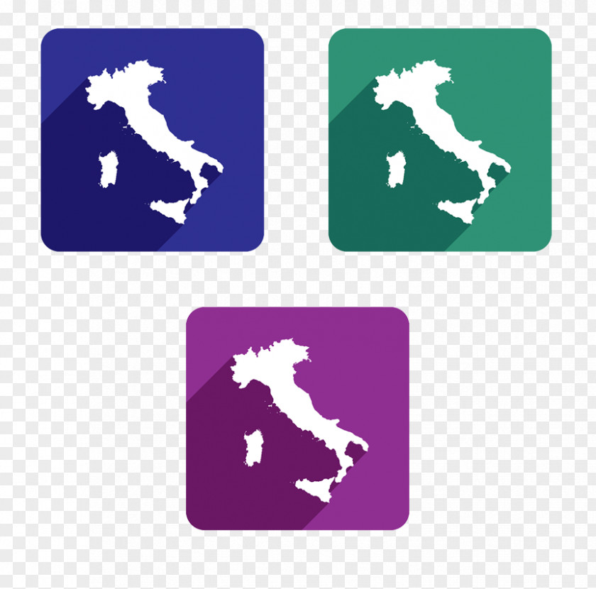 Italian Map Icon Design Italy Cuisine Flat PNG