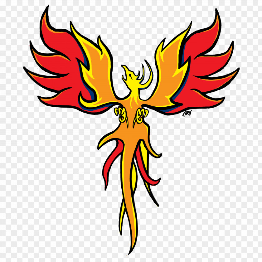 Phoenix Firebird Christmas Ornament Decoration PNG