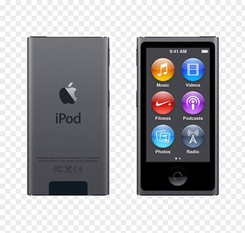 Apple IPod Touch Nano (7th Generation) Multi-touch PNG