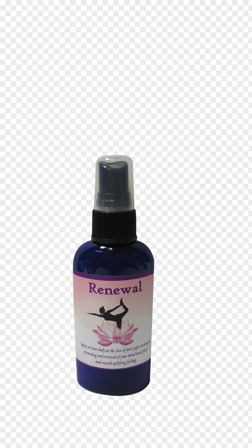 Aromatherapy Violet Purple Liquid Blue RENEWal Yoga PNG