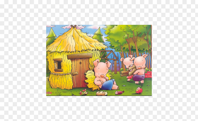 Child The Three Little Pigs Big Bad Wolf Domestic Pig Short Story Fairy Tale PNG