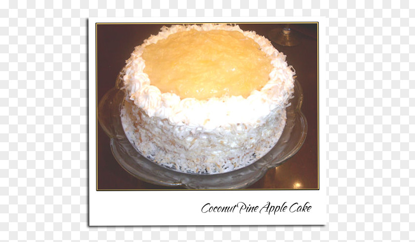 Pineapple Coconut Cheesecake Cake Torte Buttercream PNG