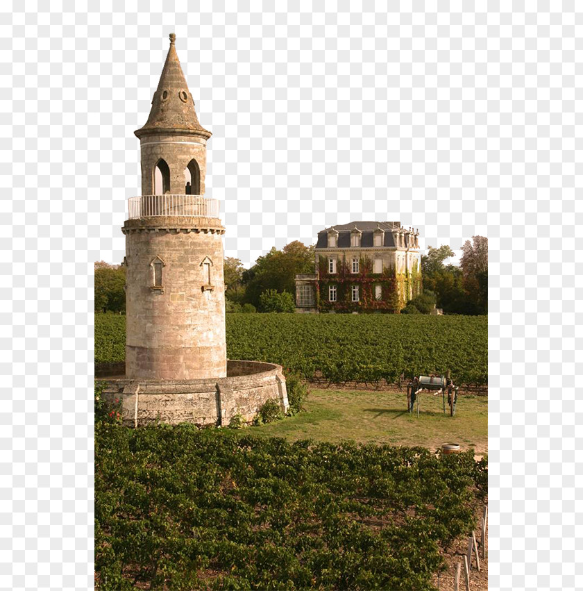 Wine Estate Landscape Mxe9doc Bordeaux Chxe2teau Latour Red Tour De By PNG