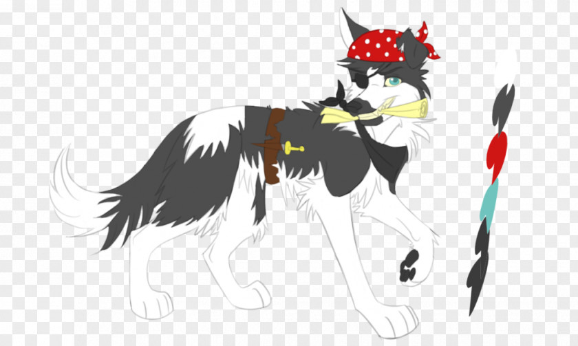 Border Pirate Whiskers Cat Dog Horse PNG