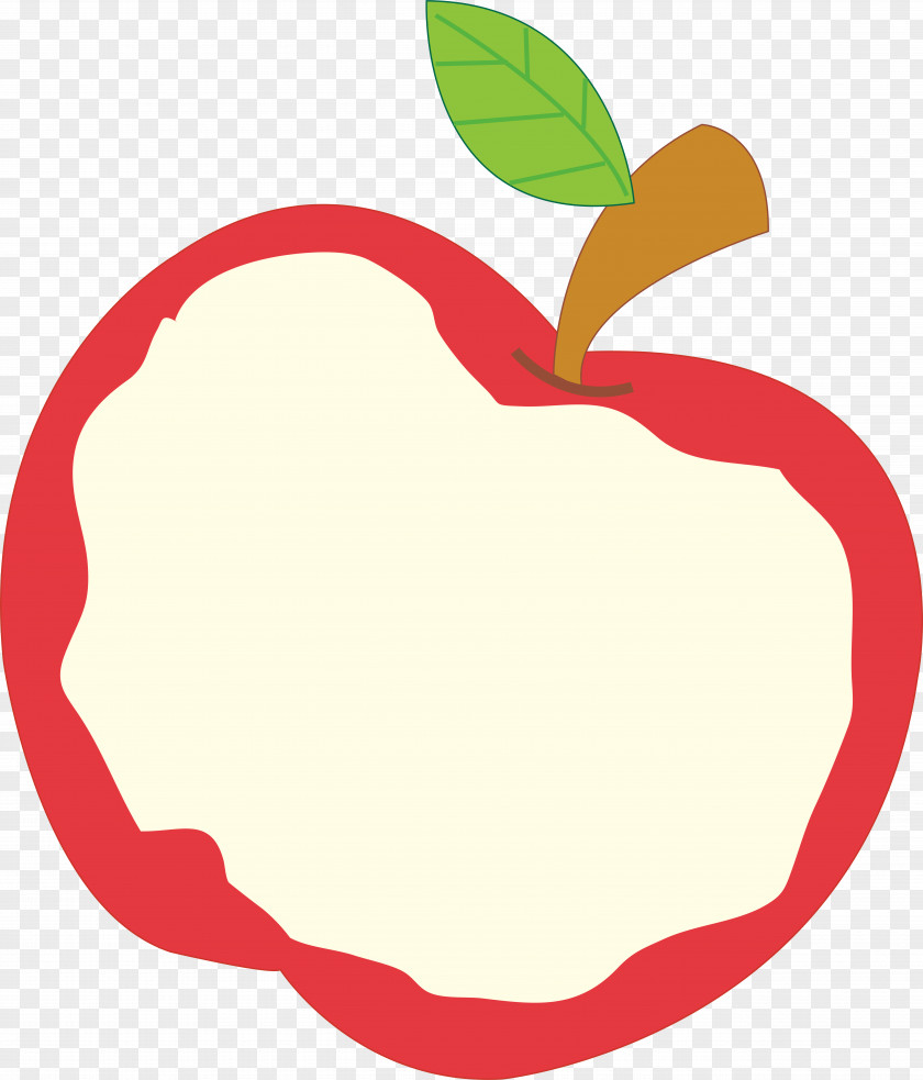 Cute Apple Border Clip Art PNG