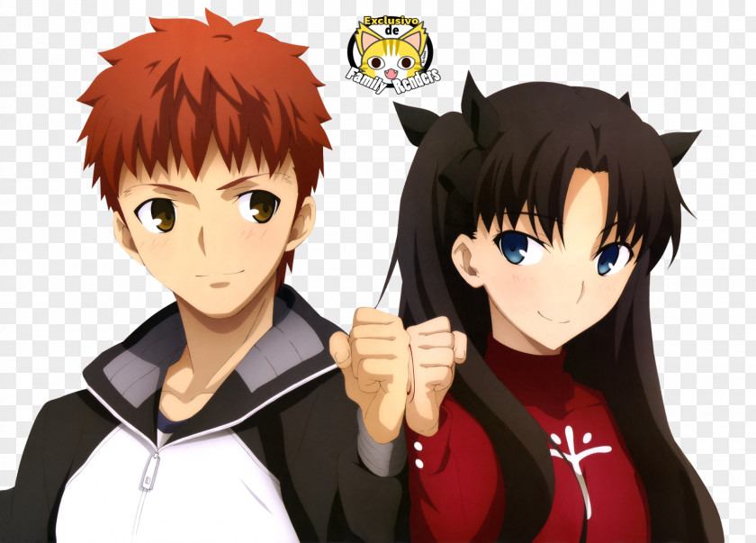Shirou Emiya Fate/stay Night Archer Rin Tōsaka Saber PNG night Saber, Anime clipart PNG