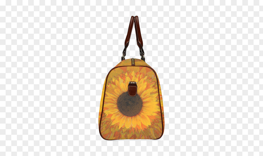 Sunflower Travel Service Handbag Waterproof Fabric Durable Water Repellent Waterproofing PNG